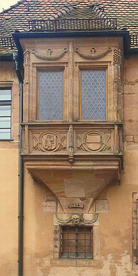 Chörlein am Albrecht-Dürer-Platz 1 in Nürnberg, Frührenaissance