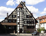 Fachwerkhaus in Nürnberg - Kleinweidenmühle