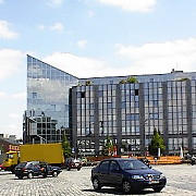 moderne Architektur am Celtisplatz
