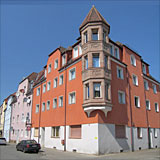 gründerzeitliche Eckhaus (1909) Josefstraße 11 in Nürnberg Gleißhammer
