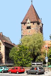 Schuldturm auf Schütt in Nürnberg