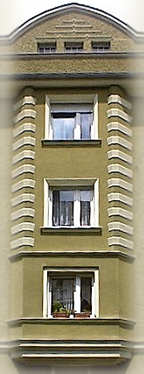 Bebauung im grossen Stil  um 1928 westlich der Gibitzenhofstraße - Detail
