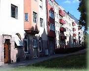 Guntherstraße mit Nibelungenviertel und Bleiweiß in Nürnberg