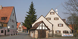 alte Ortslage im Großreuth bei Schweinau/Nürnberg
