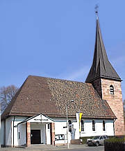 Kirche in Gebersdorf - Stadtteil von Nürnberg